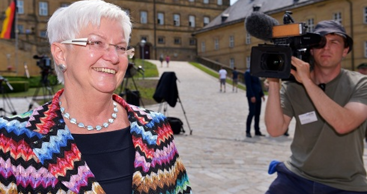 Gerda Hasselfeldt bei der Sommerklausur 2013 in Kloster Banz