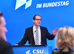Alexander Dobrindt, Vorsitzender der CSU-Landesgruppe