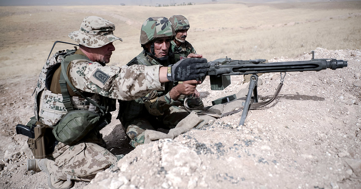 Ausbildung der Peshmerga durch die Bundeswehr