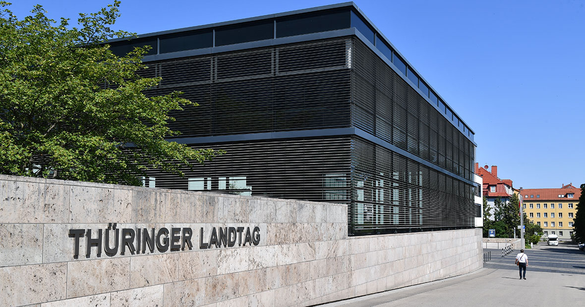 Thüringer Landtag in Erfurt