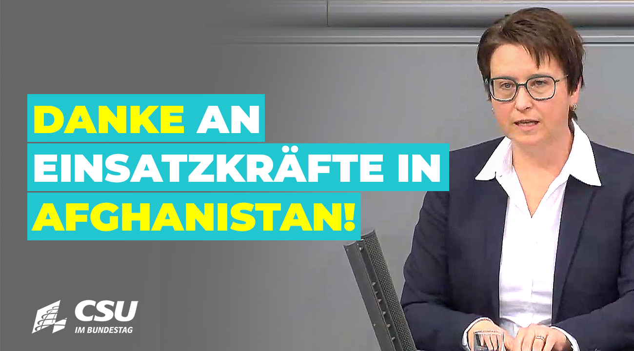 Susanne Hier Danke an Einsatzkräfte in Afghanistan! CSULandesgruppe