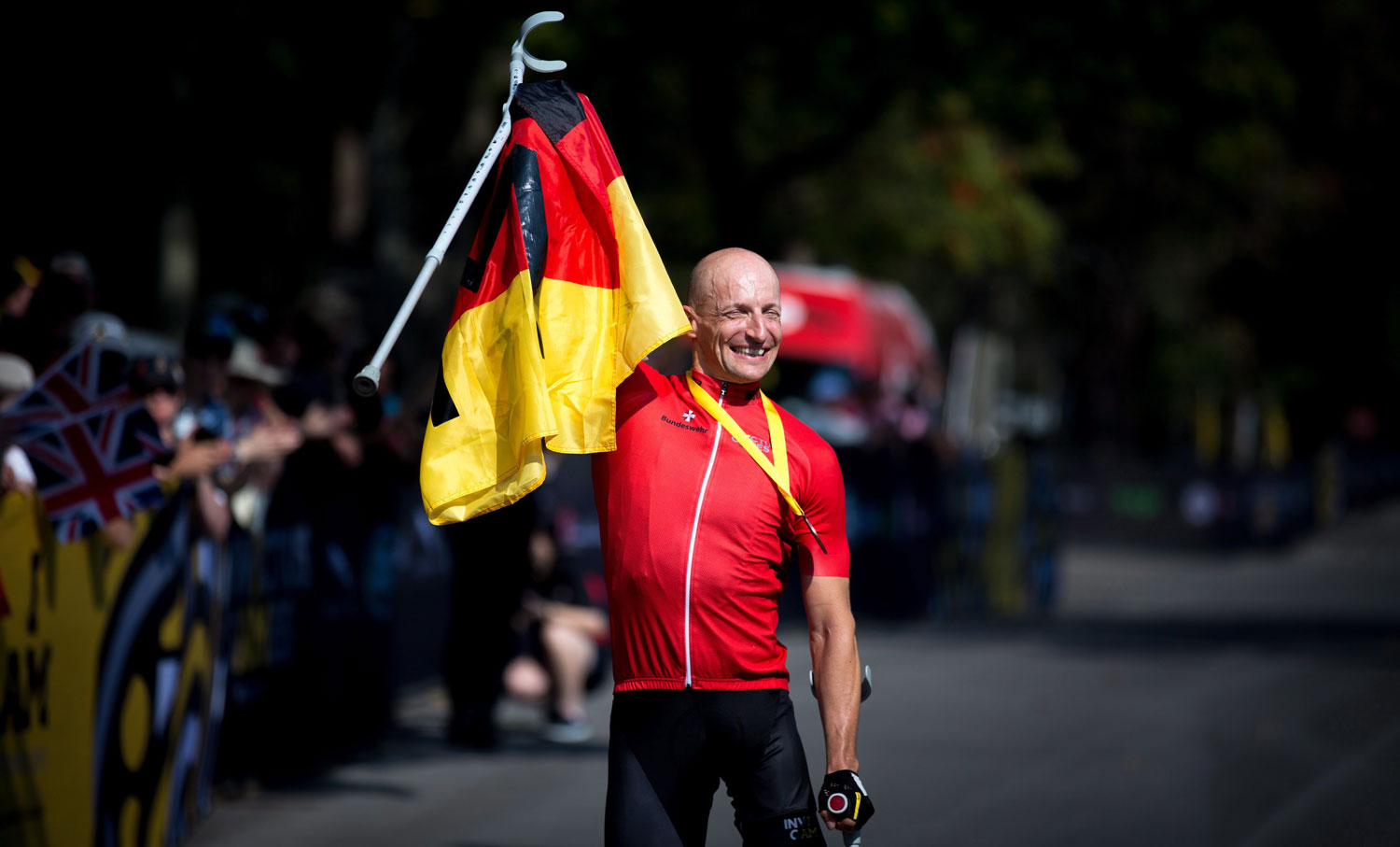 Thomas Stuber aus Deutschland bei den Invictus Games in Toronto