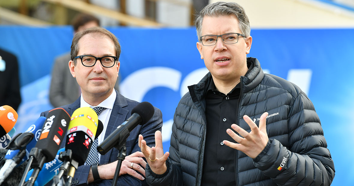 Alexander Dobrindt und Frank Thelen, Unternehmer Freigeist Group