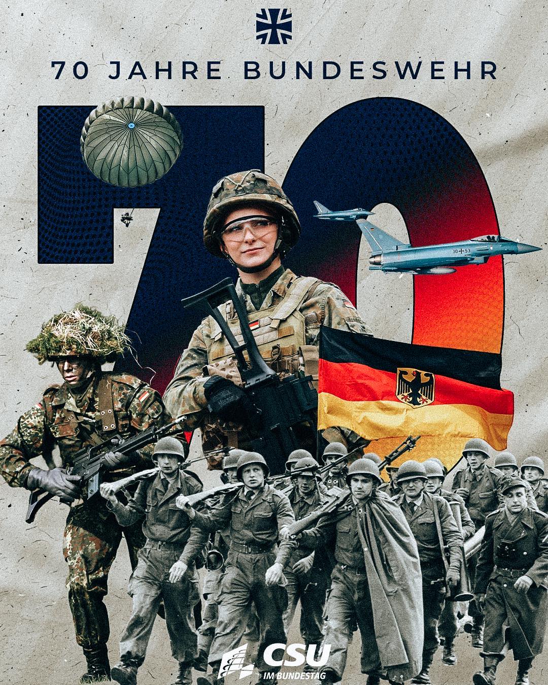 Kachel zu 70 Jahre Bundeswehr