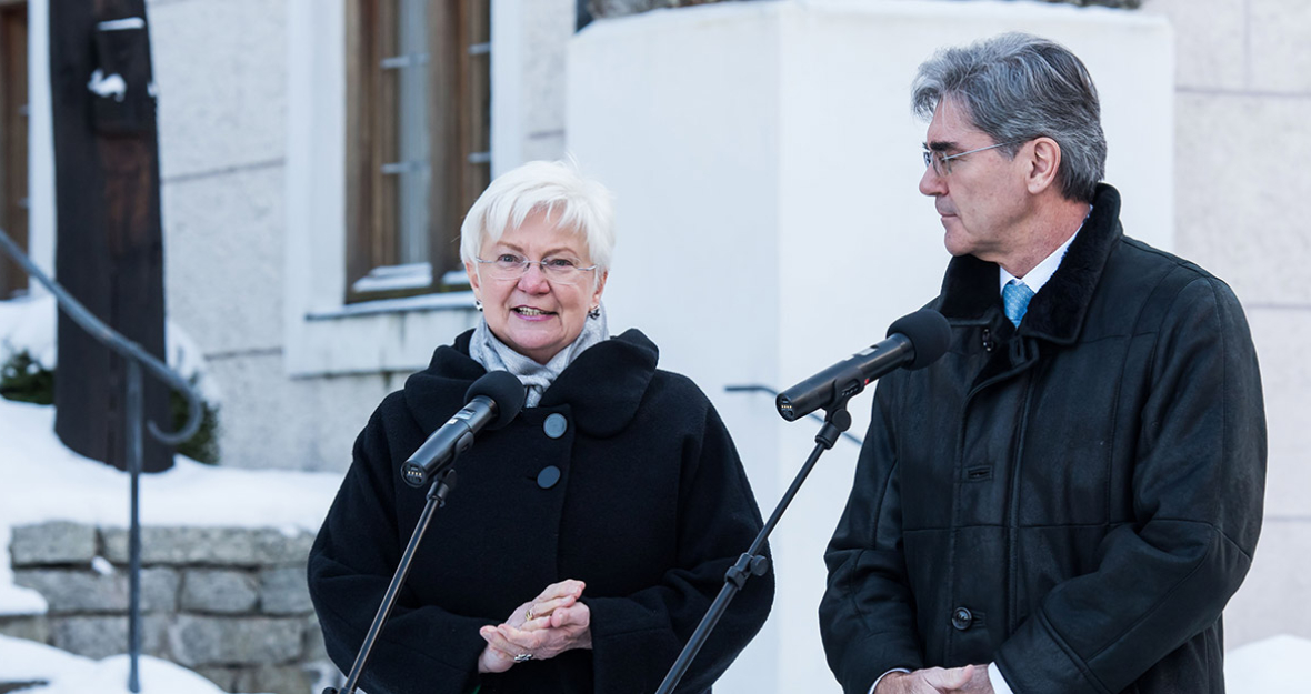 CSU-Landesgruppe im Gespräch mit Joe Kaeser, Vorstandsvorsitzender der Siemens AG