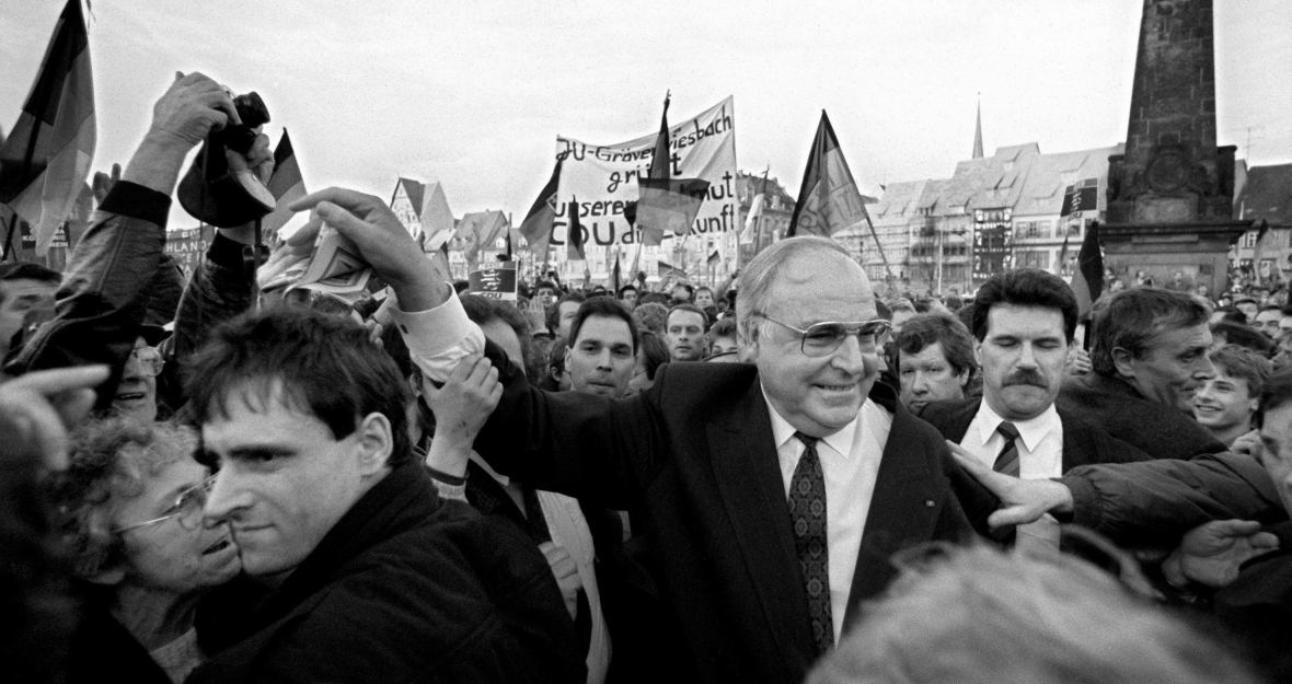 Helmut Kohl als Bundeskanzler