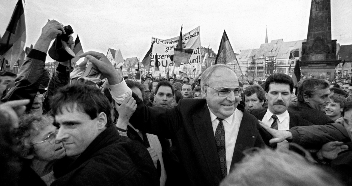 Helmut Kohl als Bundeskanzler