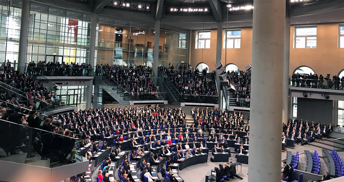 Konstituierung des Deutschen Bundestages