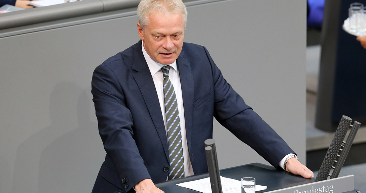Alois Rainer im Plenum des Deutschen Bundestages