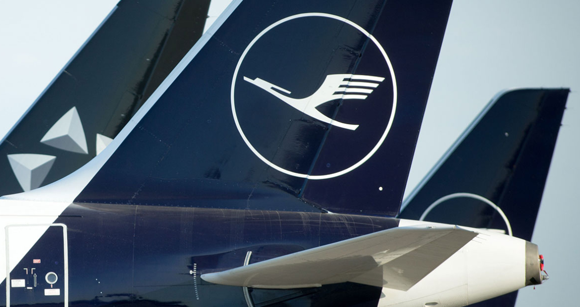 Lufthansa-Flugzeug Lufthansa-Flugzeug