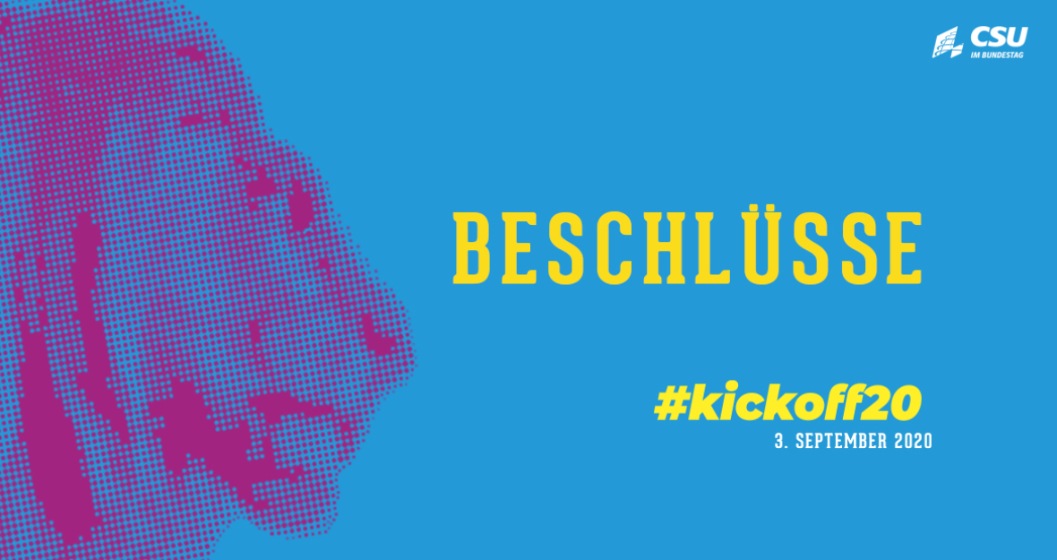 Beschlüsse #kickoff20