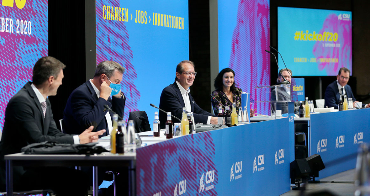 Alexander Dobrindt begrüßt Gäste der Klausurtagung Alexander Dobrindt begrüßt Gäste der Klausurtagung