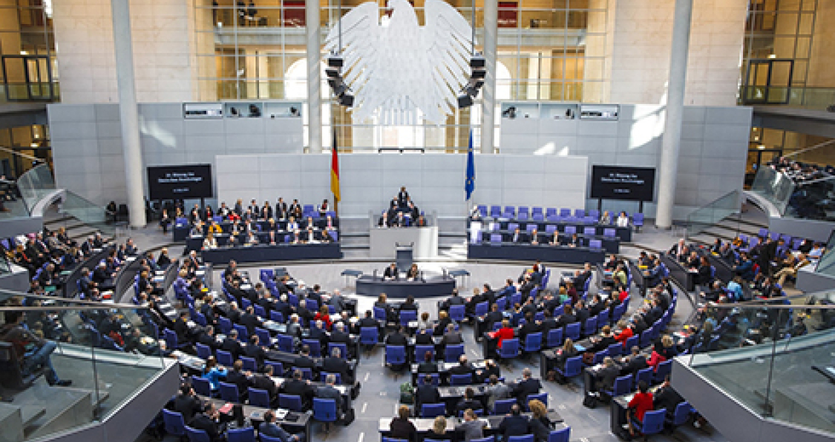 Plenarsitzung im Deutschen Bundestag