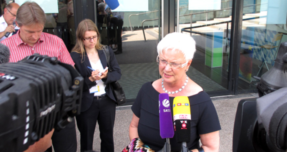 Gerda Hasselfeldt vor dem CSU-Parteitag Gerda Hasselfeldt vor dem CSU-Parteitag
