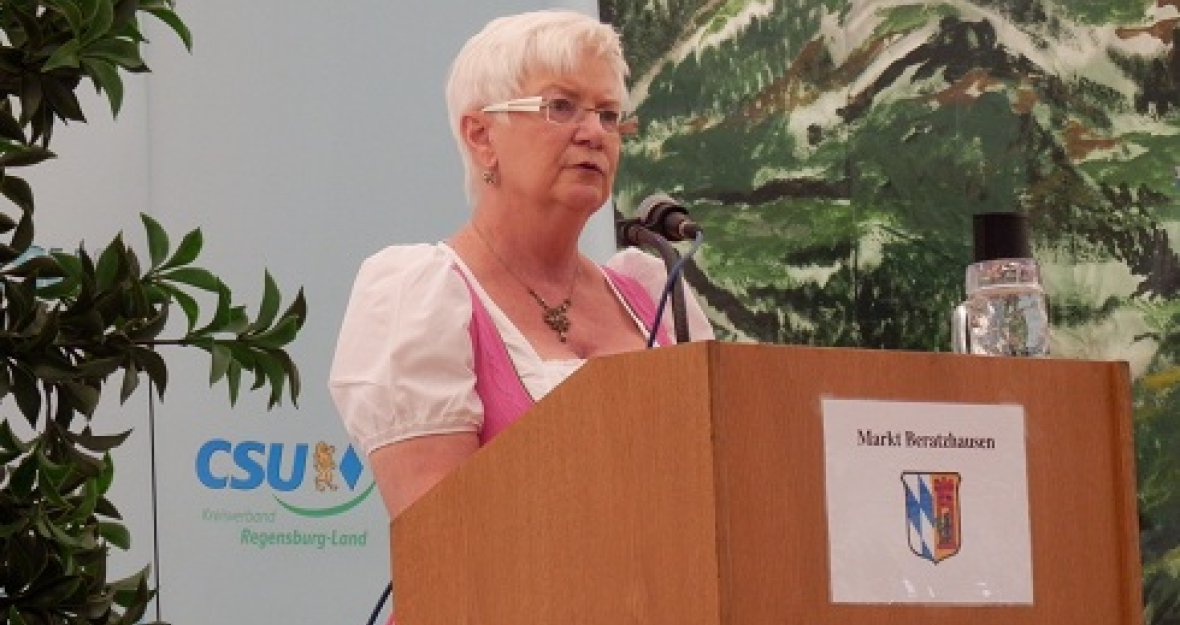 Gerda Hasselfeldt beim Politischen Frühschoppen in Beratzhausen