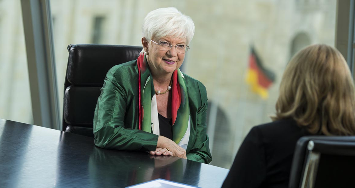 Gerda Hasselfeldt im Interview Gerda Hasselfeldt im Interview