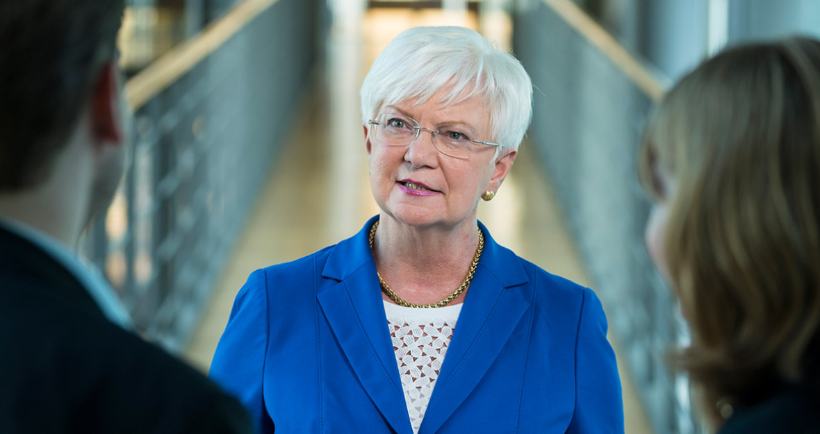 Gerda Hasselfeldt im Interview Gerda Hasselfeldt im Interview