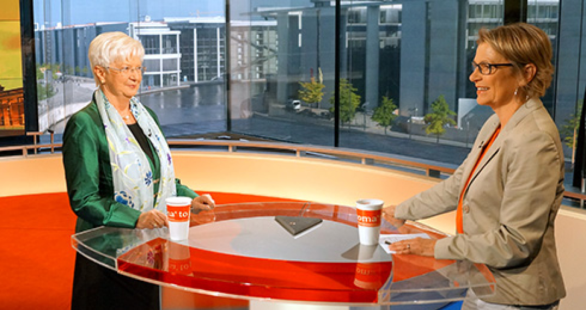 Gerda Hasselfeldt im Interview mit dem ARD-Morgenmagazin Gerda Hasselfeldt im Interview mit dem ARD-Morgenmagazin