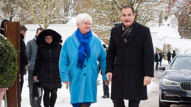 Brexit, Flüchtlinge, EU: Norwegische Ministerpräsidentin Solberg zu Gast in Kloster Seeon