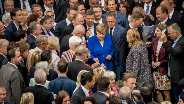 Abstimmung im Deutschen Bundestag über den Gesetzentwurf zur Ehe für alle