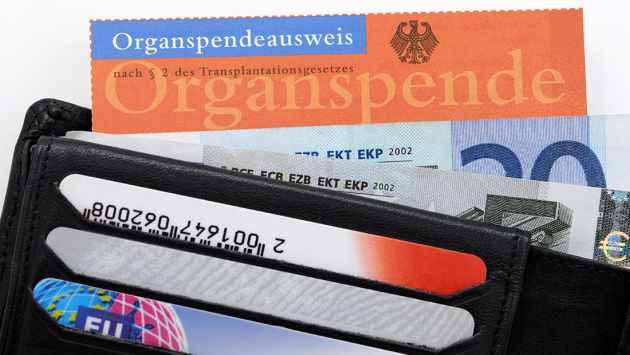 Organspendeausweis Organspendeausweis