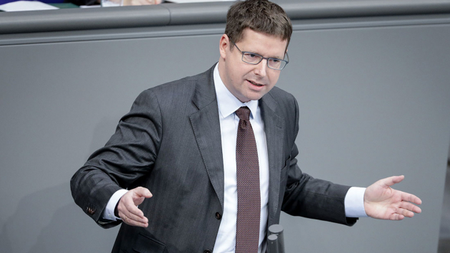 Stephan Stracke im Plenum des Deutschen Bundestages