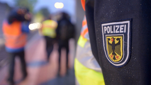 Polizisten im Einsatz