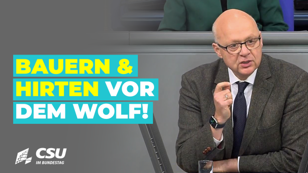 Alexander Radwan: Bauern und Hirten vor dem Wolf!