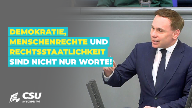 Volker Ullrich im Plenum des Deutschen Bundestages