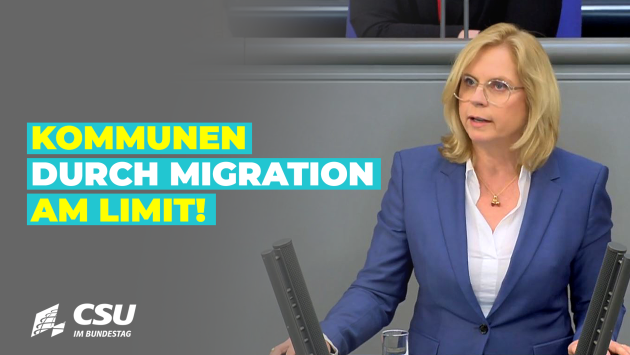 Andrea Lindholz im Plenum des Deutschen Bundestages