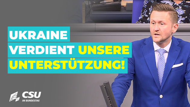 Wolfgang Stefinger: Ukraine verdient unsere Unterstützung!