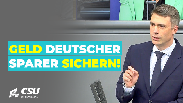 Stefan Müller im Plenum des Deutschen Bundestages