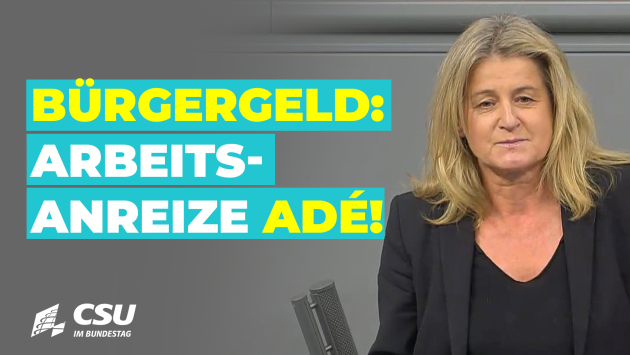 Mechthilde Wittmann im Plenum des Deutschen Bundestages