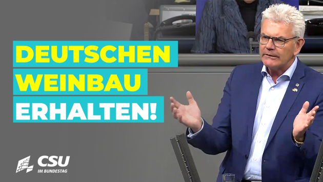 Artur Auernhammer am Rednerpult im Plenum des Deutschen Bundestages