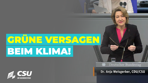 Dr. Anja Weisgerber im Plenum des Deutschen Bundestages