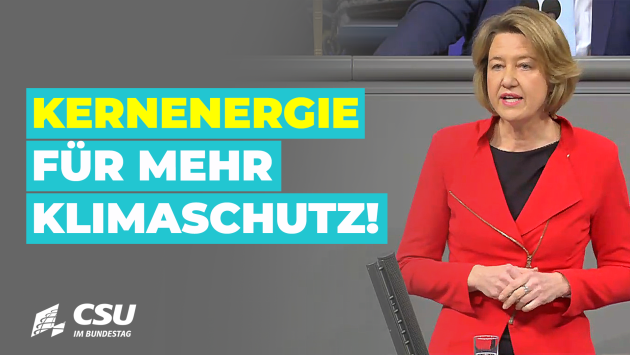 Anja Weisgerber am Rednerpult im Plenum des Deutschen Bundestages