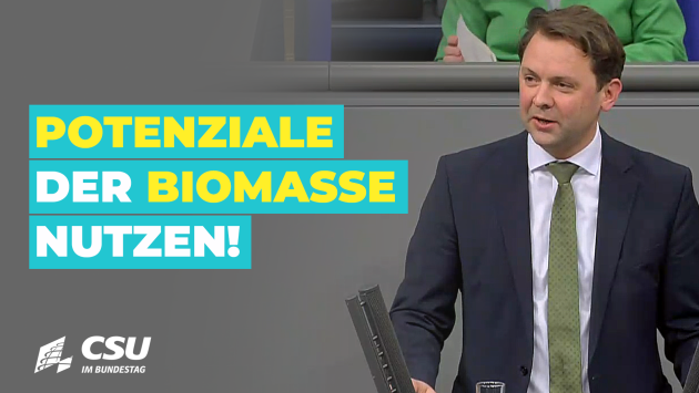 Andreas Lenz am Rednerpult im Plenum des Deutschen Bundestages