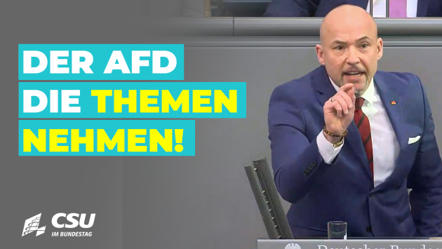 Alexander Hoffmann im Plenum des Deutschen Bundestages