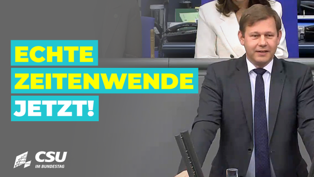 Thomas Erndl am Rednerpult im Plenum des Deutschen Bundestages