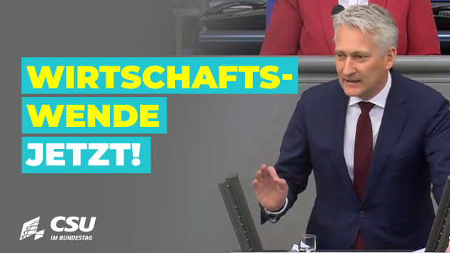 Hansjörg Durz am Rednerpult im Plenum des Deutschen Bundestages