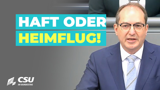 BM Alexander Dobrindt im Plenum des Deutschen Bundestages