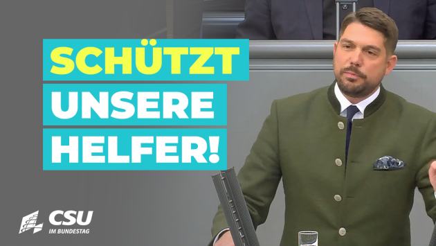 Siegfried Walch: Für mehr Respekt im Einsatz!