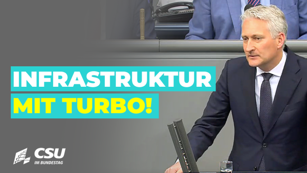 Hansjörg Durz am Rednerpult im Plenum des Deutschen Bundestages