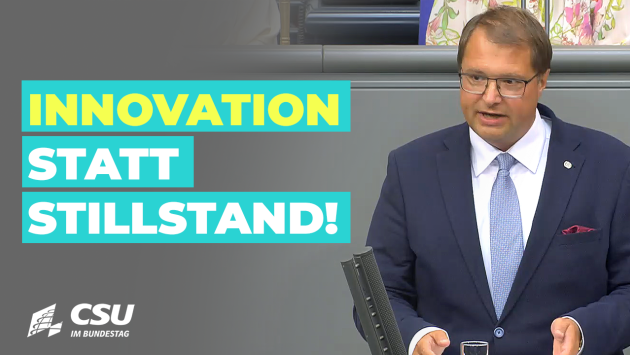 Heiko Hain am Rednerpult im Plenum des Deutschen Bundestages