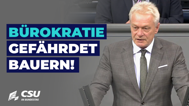 BM Alois Rainer im Plenum des Deutschen Bundestages