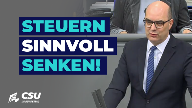 Michael Kießling am Rednerpult im Plenum des Deutschen Bundestages