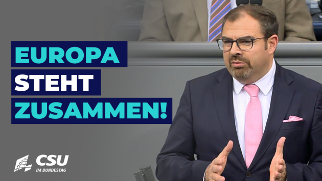 Florian Hahn im Plenum des Deutschen Bundestages