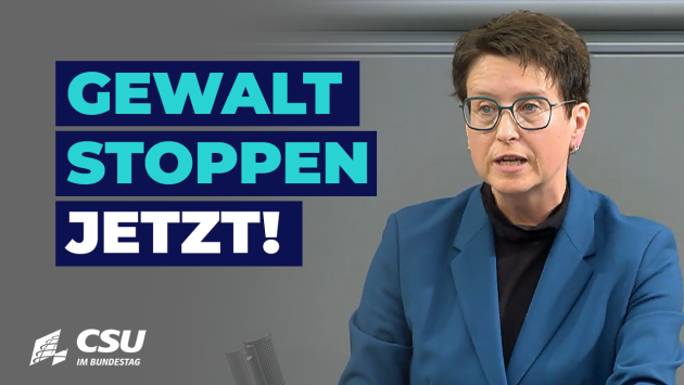 Susanne Hierl im Plenum des Deutschen Bundestages