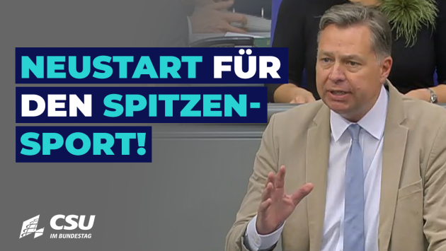 Stephan Mayer im Plenum des Deutschen Bundestages