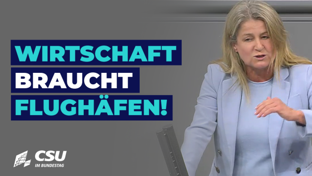 Mechthilde Wittmann am Rednerpult im Plenum des Deutschen Bundestages